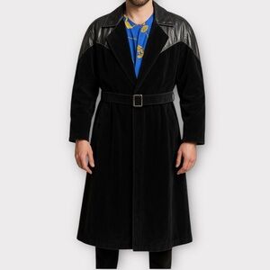 Vintage Michael Bevins Men’s Overcoat Coat Costume Designer Theatre Film Acting